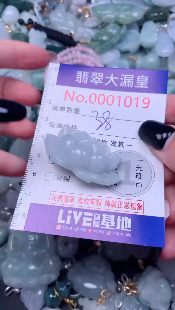 颈饰未镶嵌翡翠1019