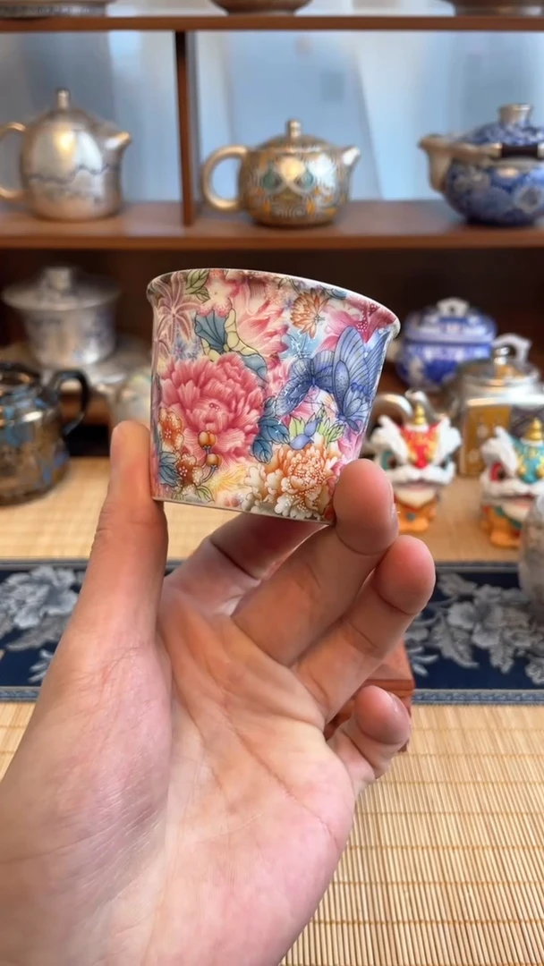 【闪购商品】@@@@@@@@蝶恋花 主人扳指杯