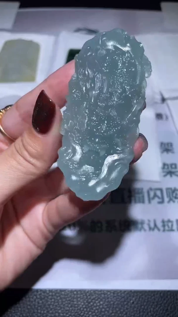 未镶嵌定制翡翠毛货-不退不换