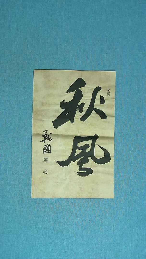 【闪购商品】书法061 江苏戚战国中书协48*30