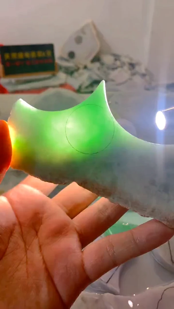 翡翠未镶嵌颈饰缅甸A货翡翠138