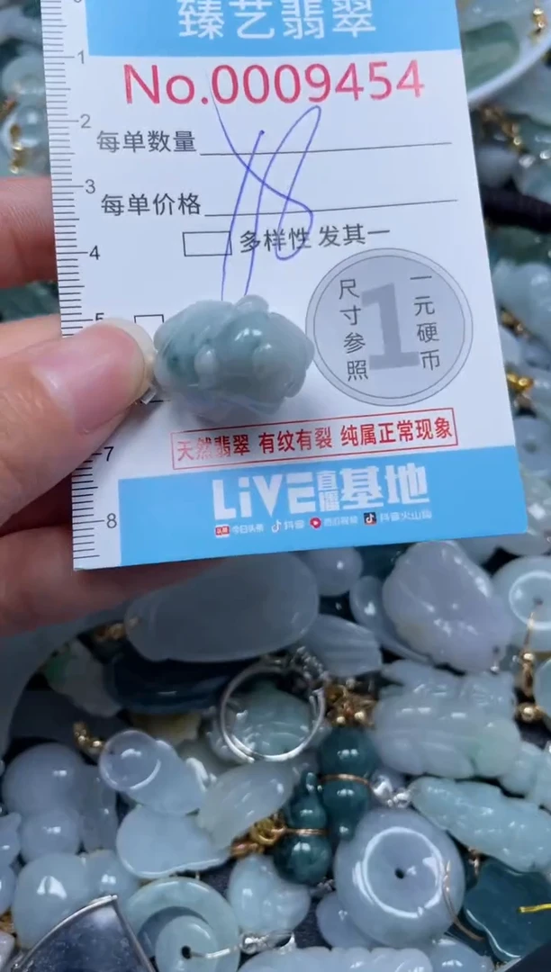 颈饰未镶嵌翡翠9454