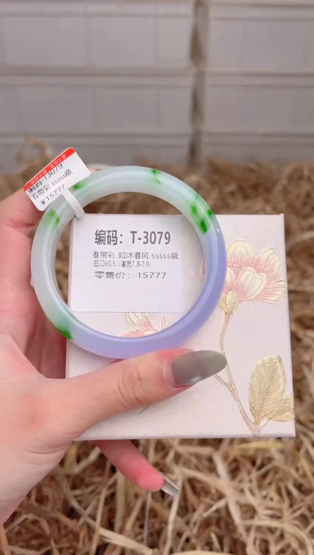 未镶嵌手镯石英质玉t3079