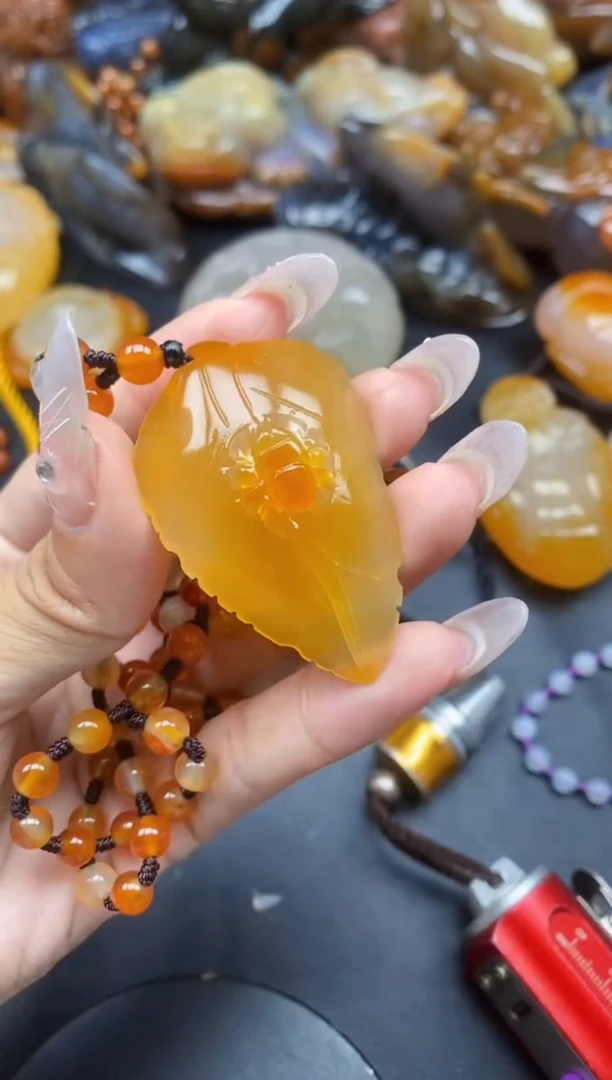 【闪购商品】玛瑙/玉髓颈饰未镶嵌ll