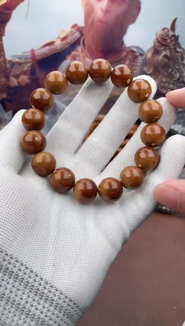 手串紫金鼠3号光珠