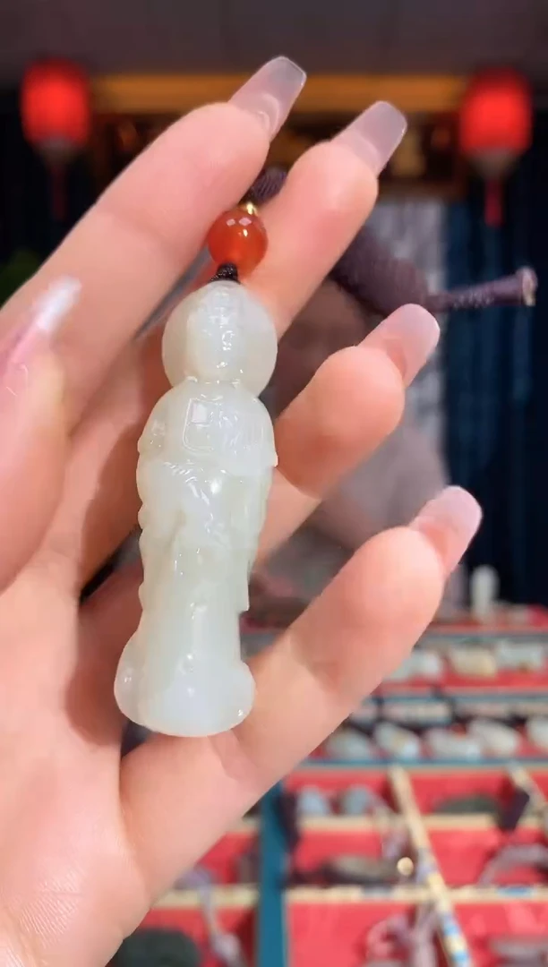 【闪购商品】和田玉颈饰未镶嵌观音