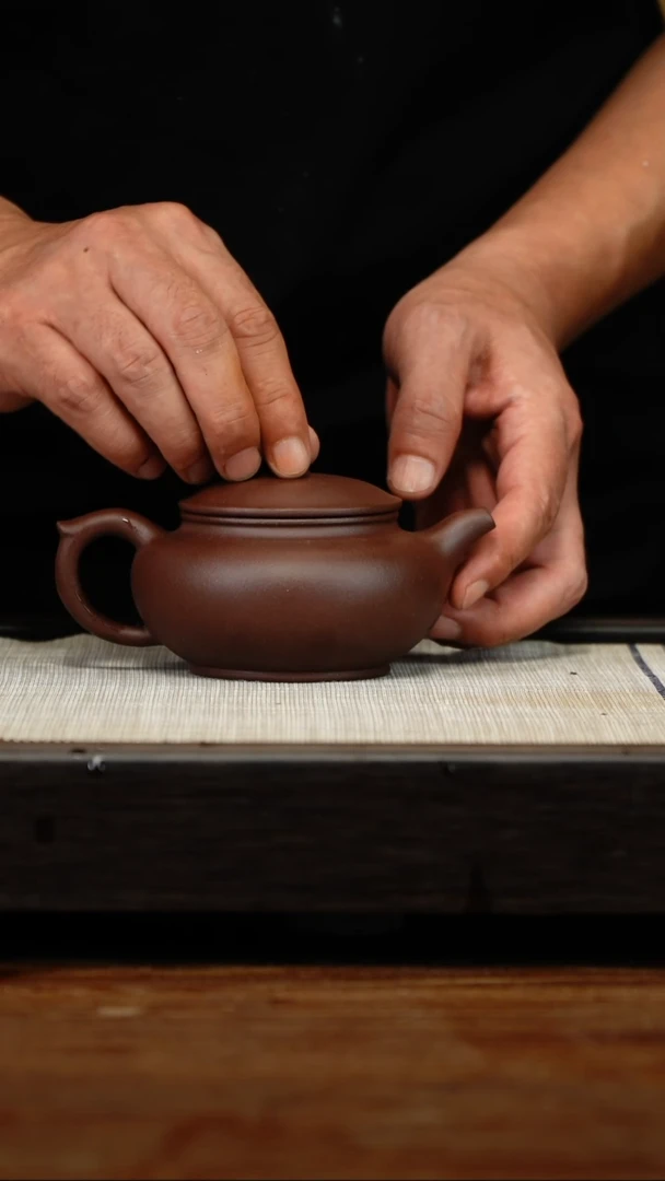 茶壶紫砂老紫泥紫砂仿古