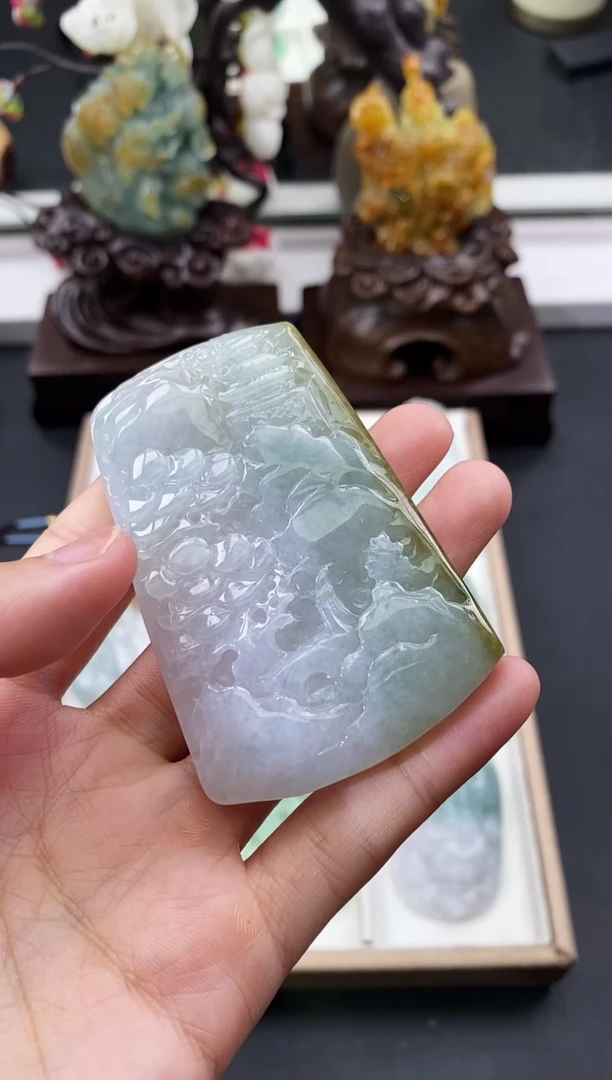 颈饰未镶嵌翡翠天然缅甸A货翡翠
