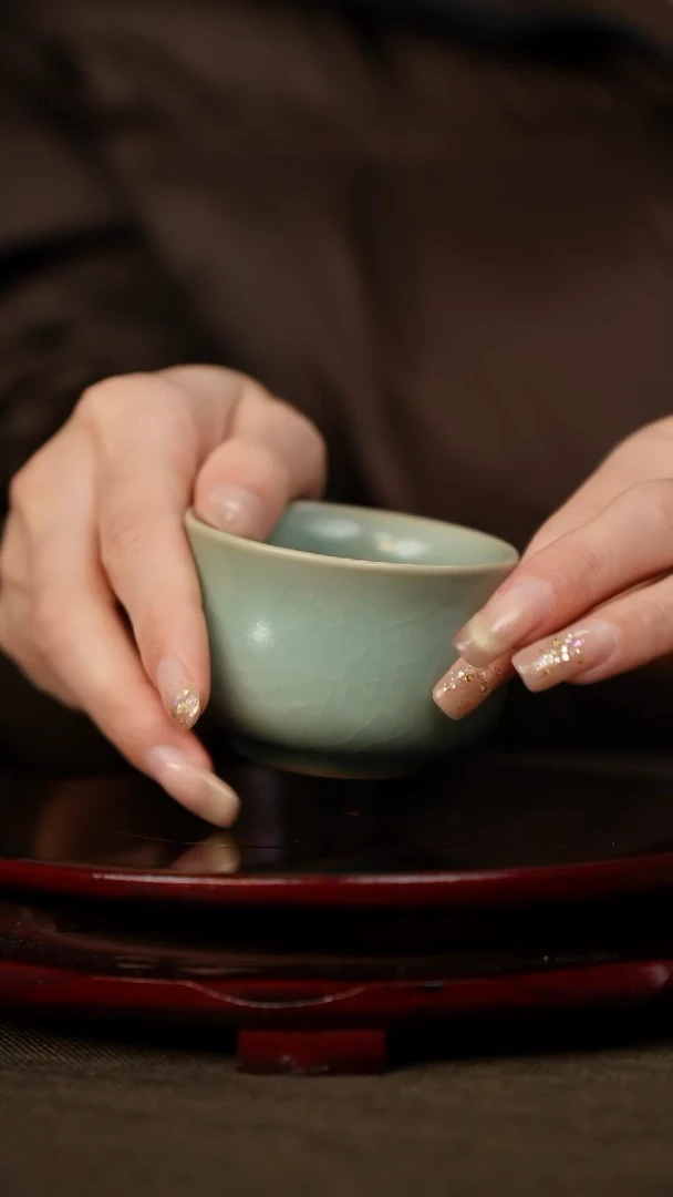 全品 仿古釉 福袋杯