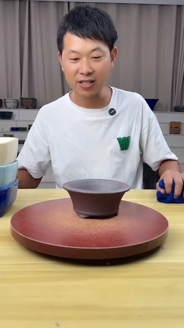 紫砂花盆浅草紫砂花盆