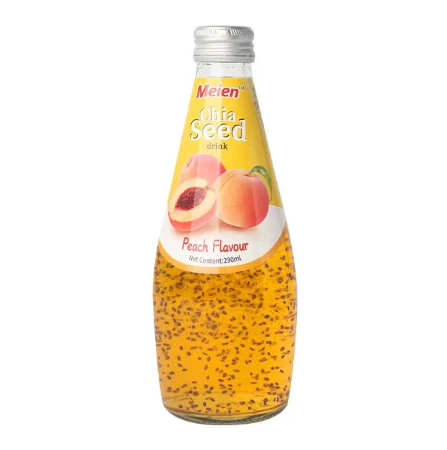 美恩奇亚籽水蜜桃味饮料290ml