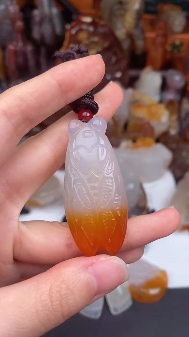 玛瑙/玉髓颈饰未镶嵌珍***YAA