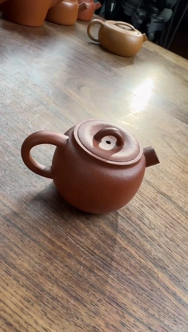 茶壶紫砂微瑕朱泥象一