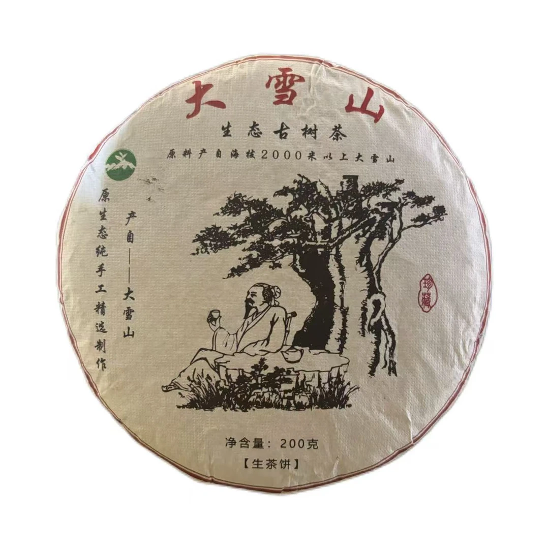 2024年头春永德大雪山普洱生茶饼200克-【6号】