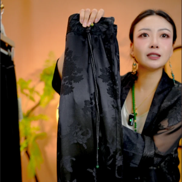 【福惵偏偏】裤子新中式国风裤子