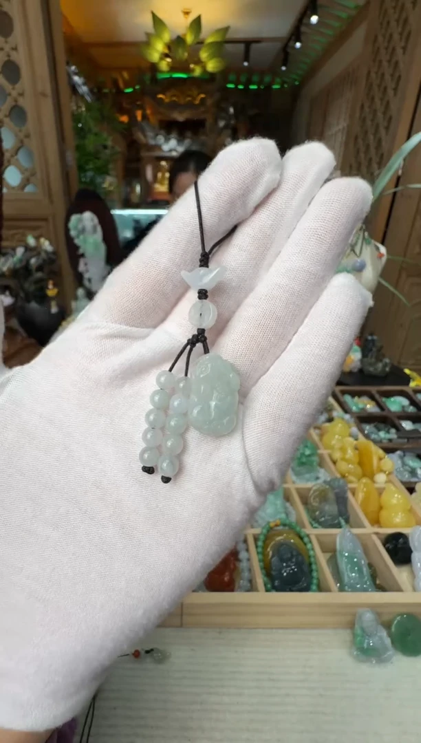 未镶嵌挂件翡翠挂件