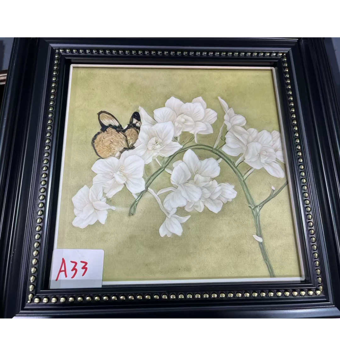 A33-新欧式蝴蝶装饰画