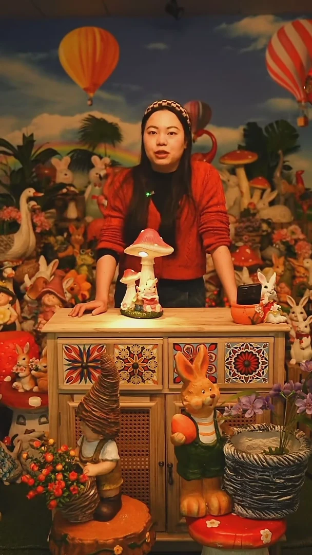 【闪购商品】红陶花园庭院摆件&00&