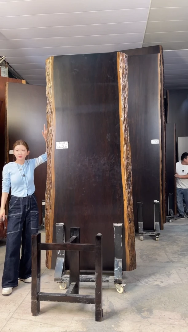 R-228黑金木236*97.5*9.5加黑三角支架*2