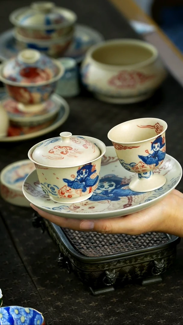 没有套路千款茶具直接炸