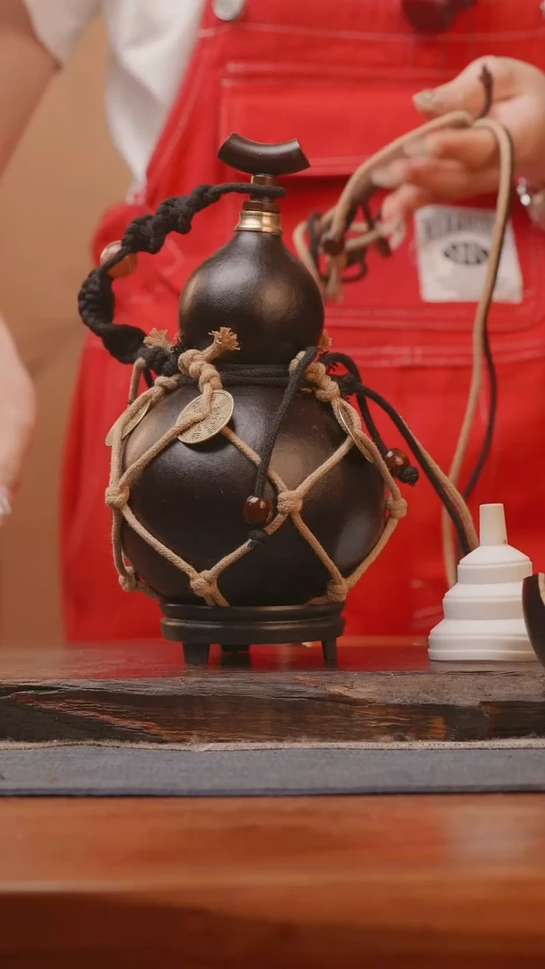 980号精品大漆葫芦防腐防渗装水茶酒