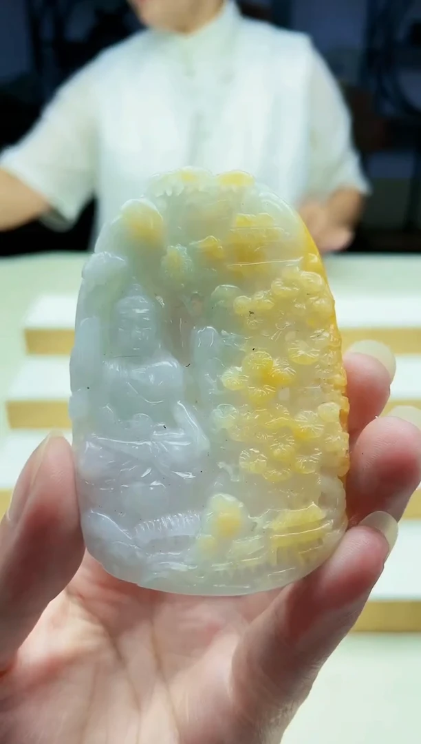未镶嵌定制翡翠毛货09190186