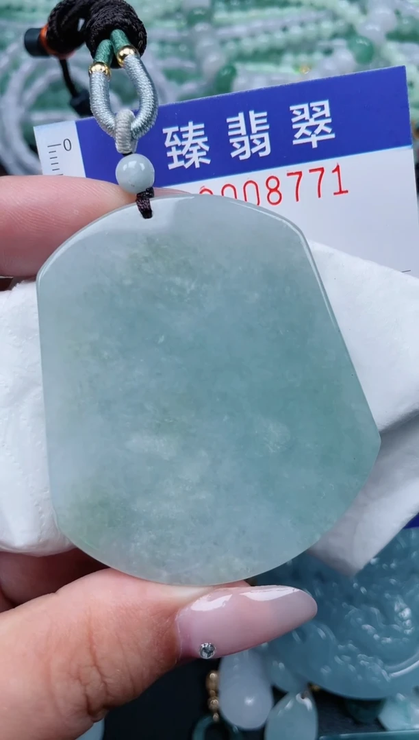 翡翠未镶嵌颈饰.0008771