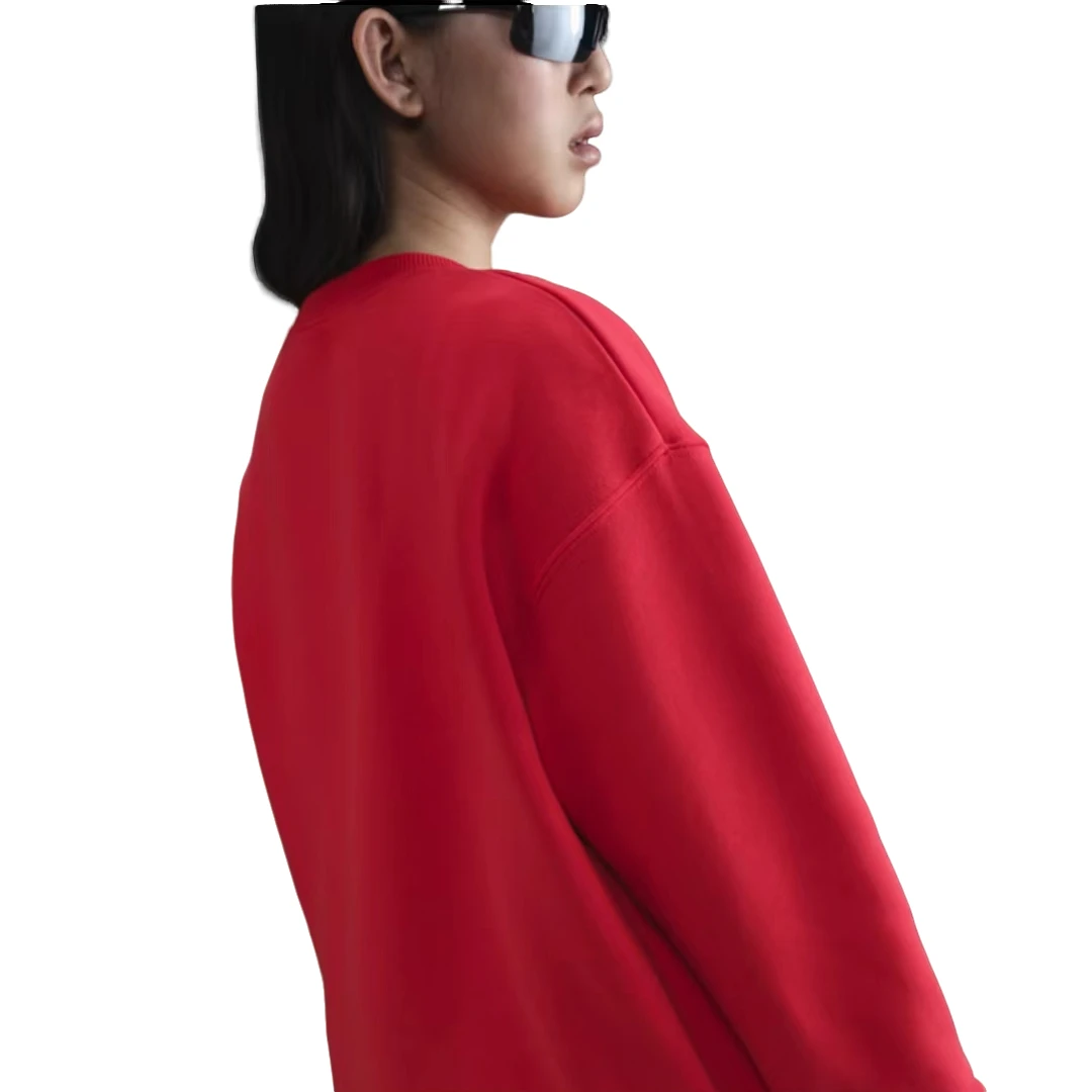 NIKE/耐克耐克官方正品新年红女子圆领卫衣 FZ4271-657