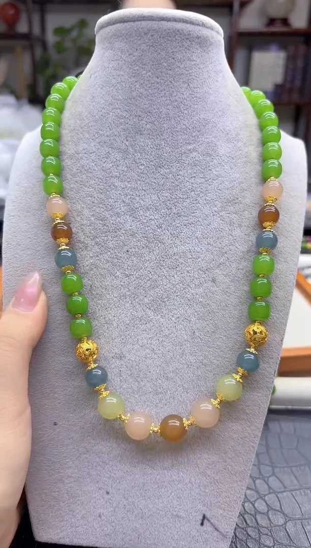 颈饰未镶嵌和田玉DIY款X802