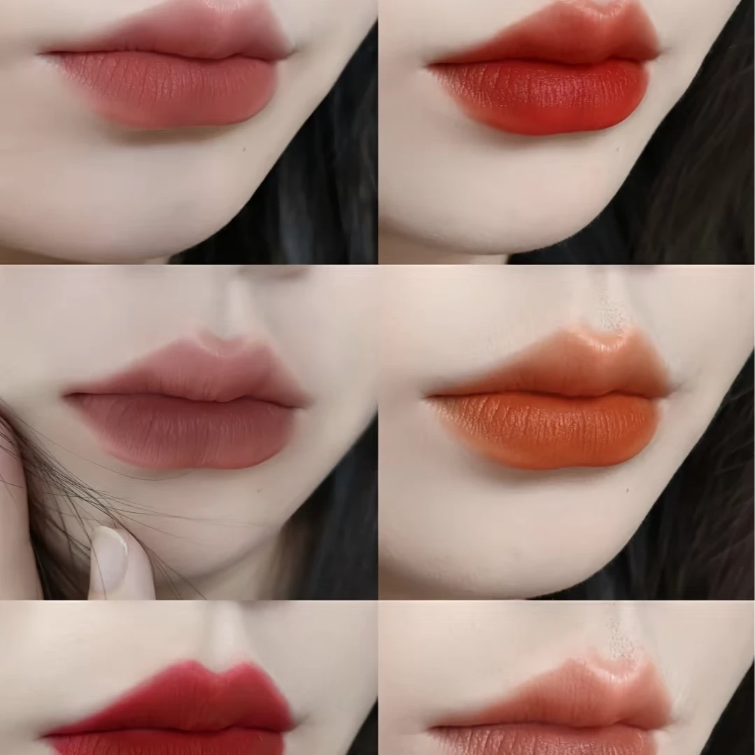 T  口红 新款丝绒 温柔 女神 学生党裸色显白保湿哑光雾面柔雾