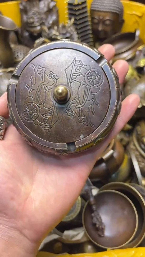 精美铜器，点击下单