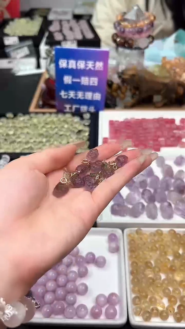 【闪购商品】水晶颈饰未镶嵌28a多样性发其一/3.10/1个