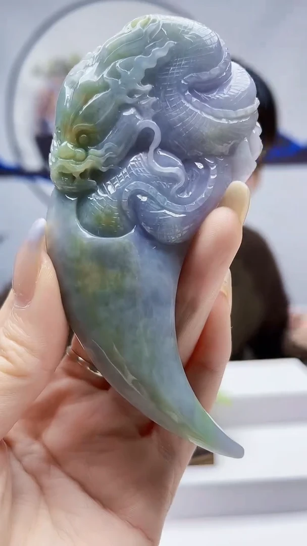 未镶嵌定制翡翠毛货挂件26