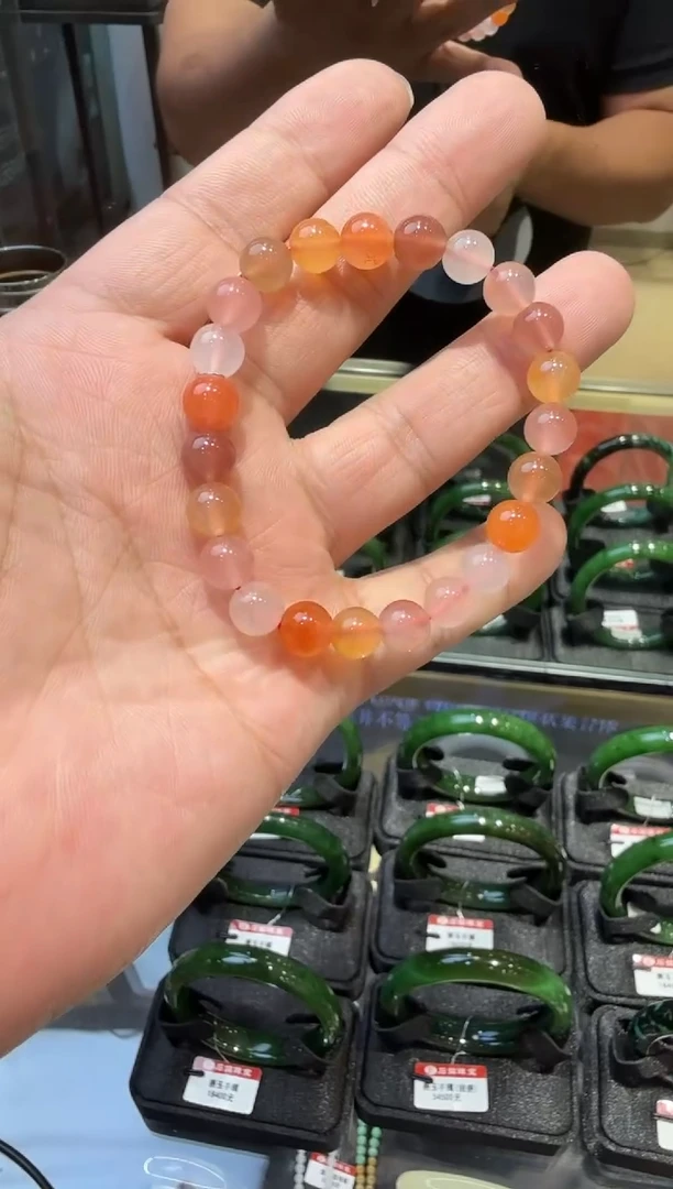 未镶嵌手链南红玛瑙多样性发一