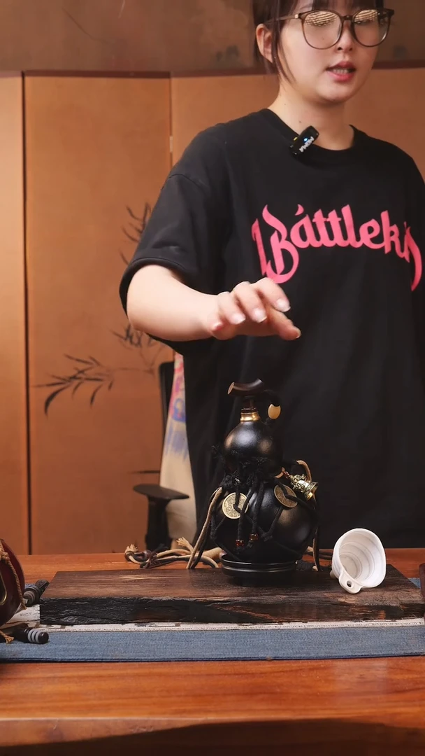 1833号精品大漆葫芦防腐防渗装水茶酒