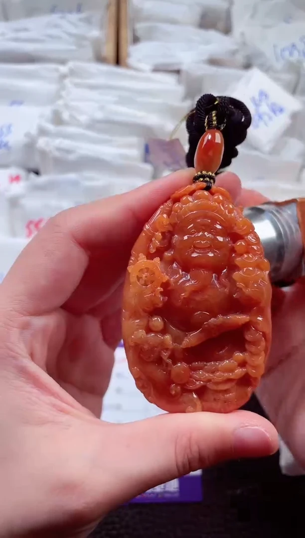 翡翠未镶嵌颈饰00003658