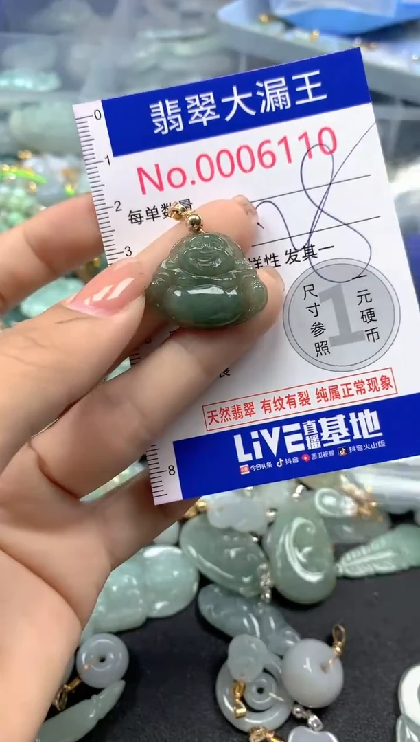 颈饰未镶嵌翡翠6110