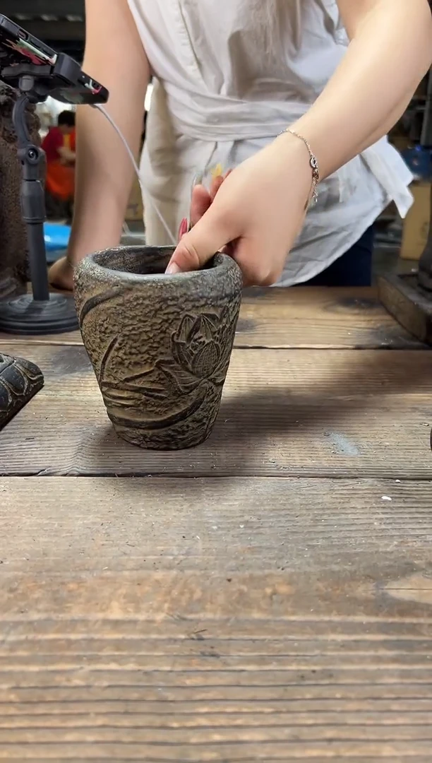 陶土【火山泥】一叶荷