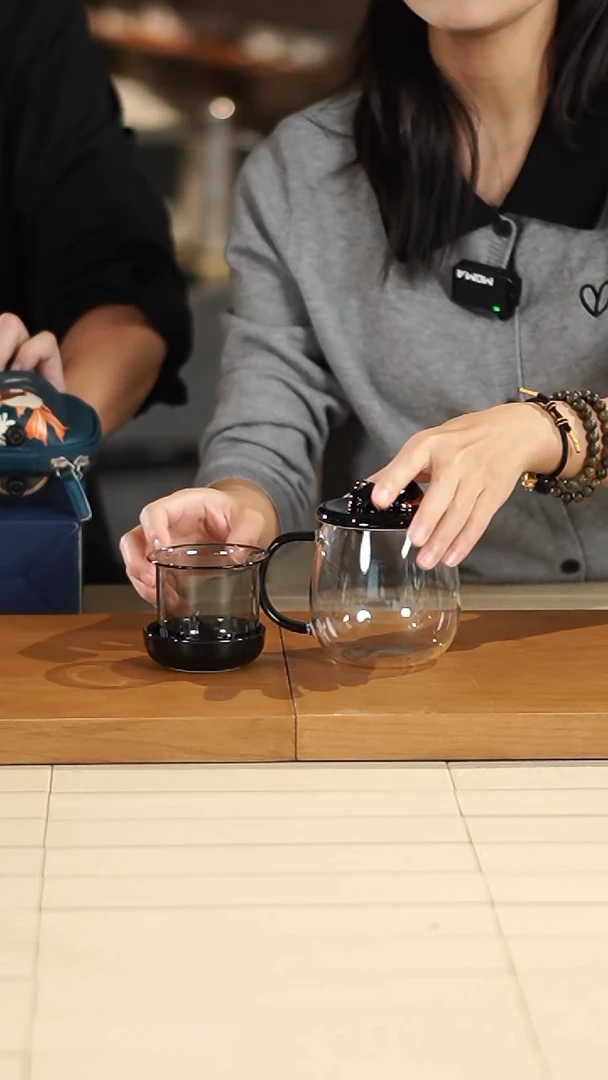 御花园 · 猫小黑茶水分离杯