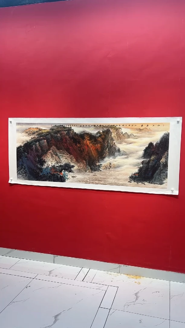 国画画家陆远华纯手绘原作