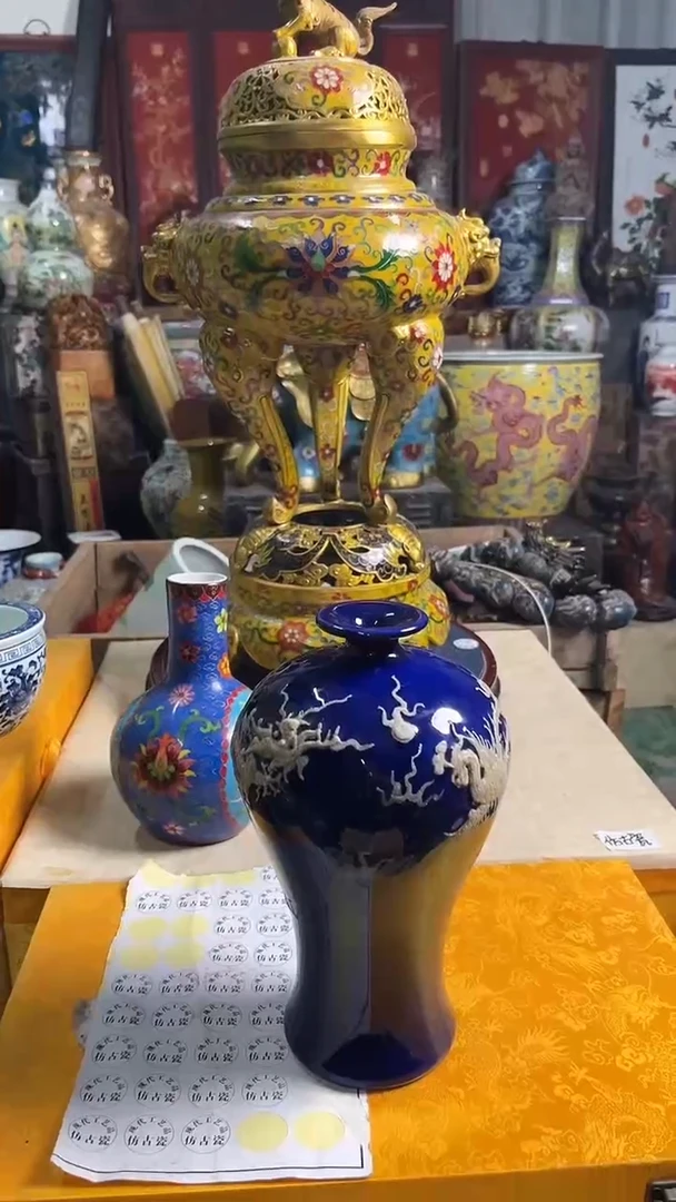 摆件现代陶瓷摆g