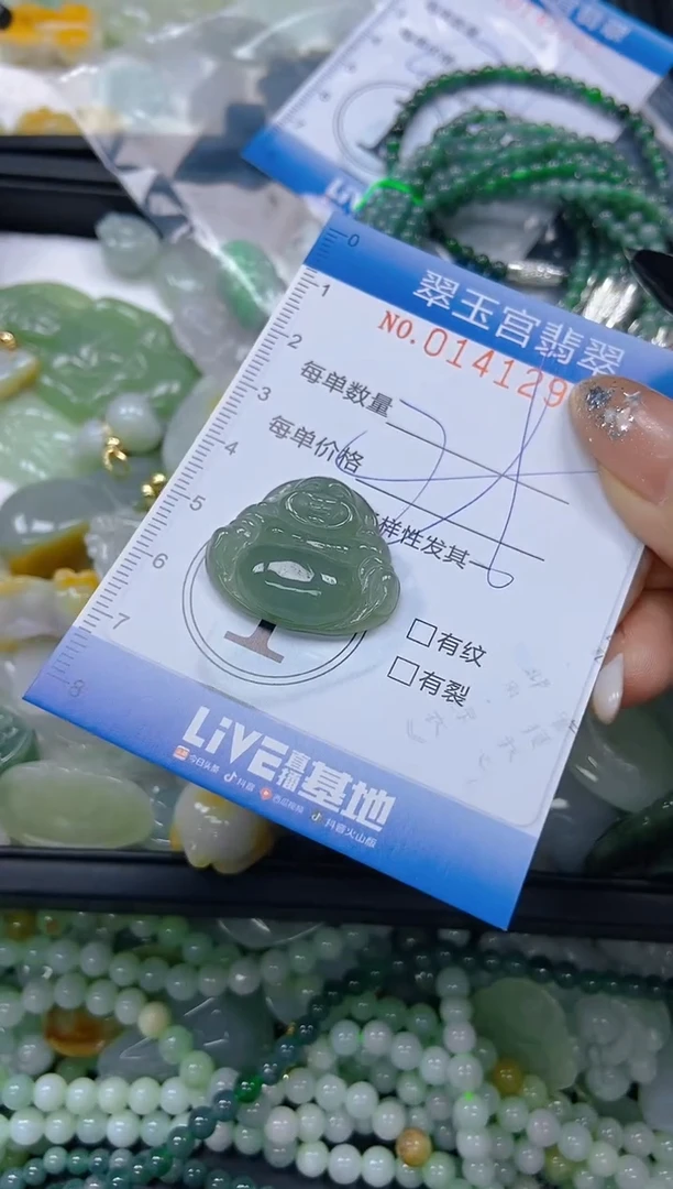 翡翠未镶嵌颈饰闪购0141296