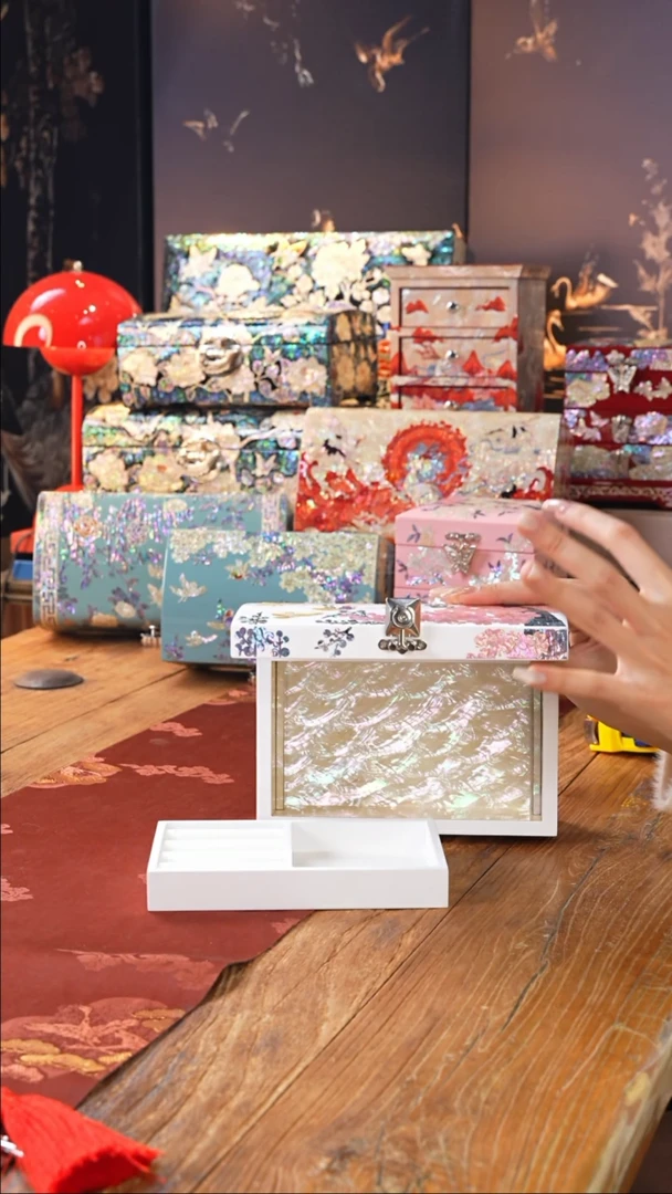 【闪购商品】贝壳摆件豆包家推荐螺钿