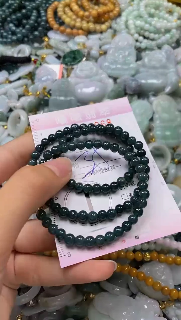 翡翠未镶嵌颈饰闪购0019968