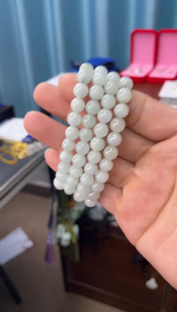 未镶嵌手串翡翠6.8手串卡7+mm多样性发其一