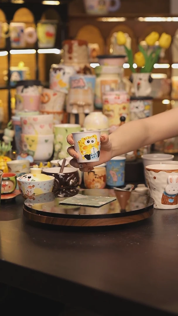 景德镇釉下彩绘设计师款式陶瓷