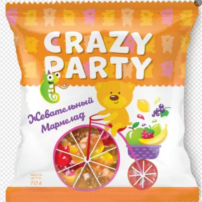 则成俄罗斯进口涅夫斯基牌多口味水果味软糖70g