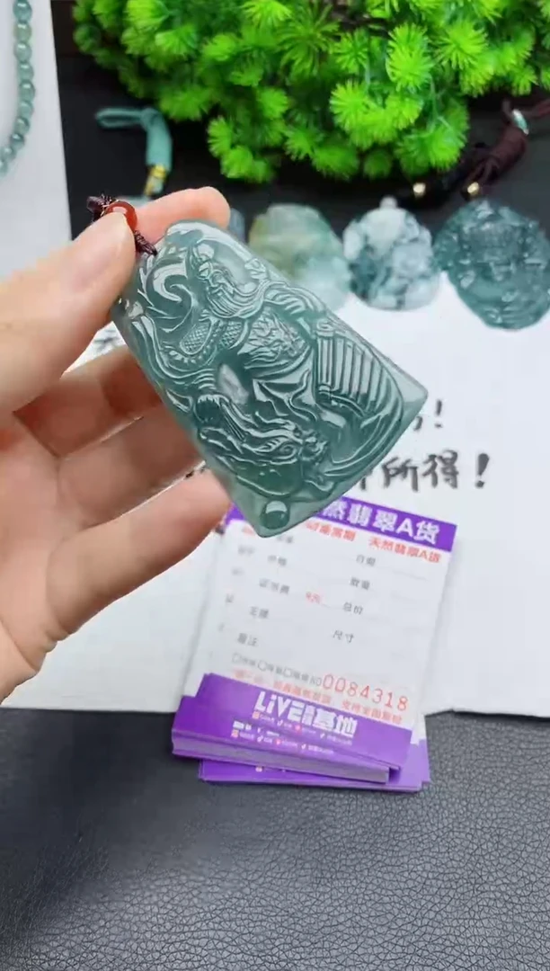 颈饰未镶嵌翡翠