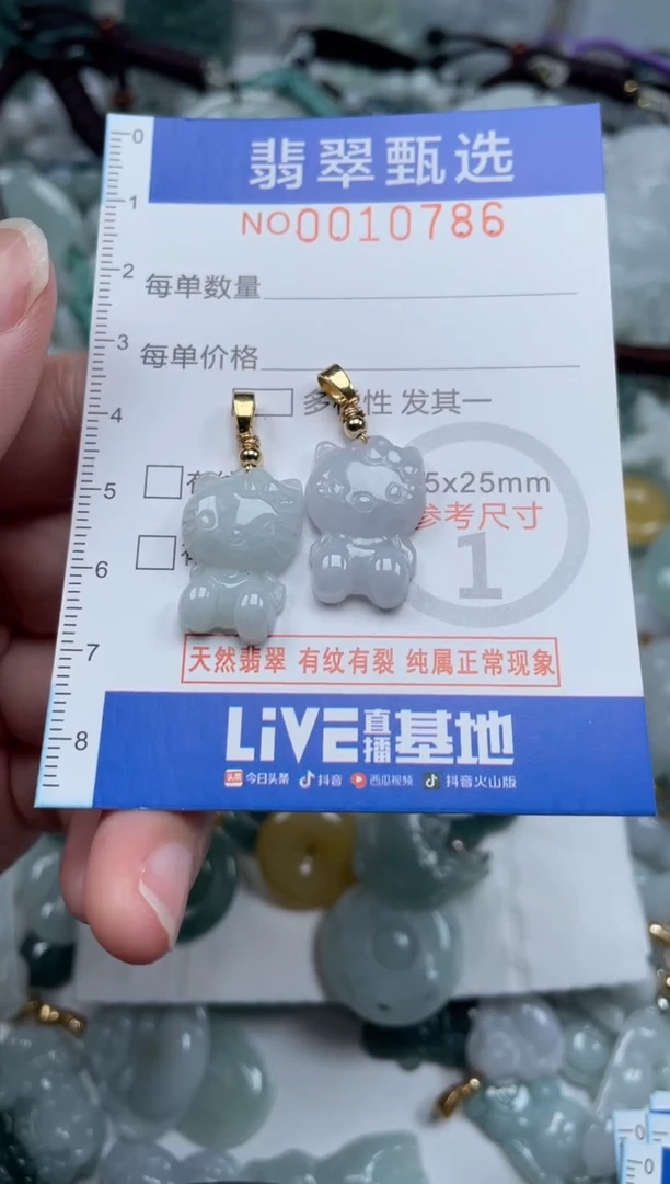 颈饰未镶嵌翡翠10786