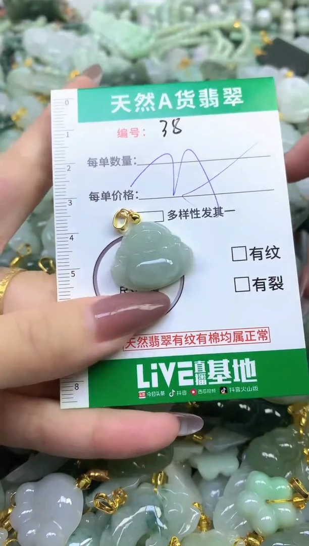 颈饰未镶嵌翡翠纯天然缅甸A货翡翠